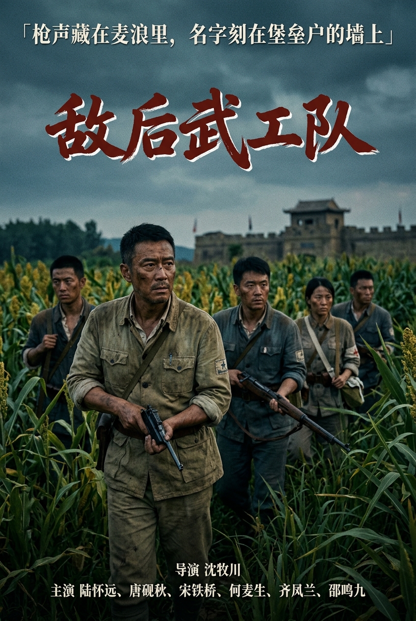 队长陆怀远半身像