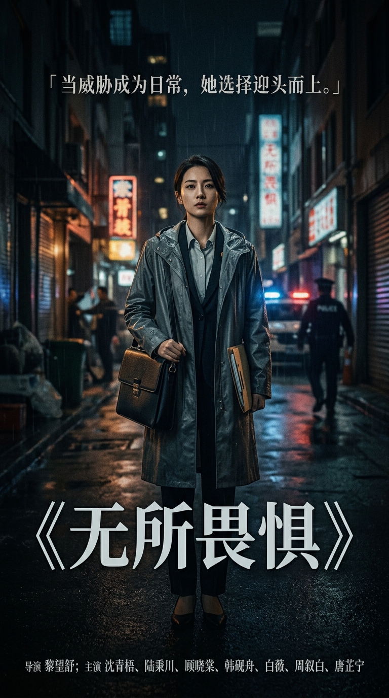《无所畏惧》沈青梧侧脸特写